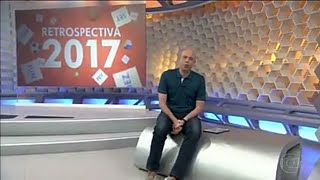 Retrospectiva 2017 relembra reportagem sobre a filha do atacante Roger!Globo esporte (25/12/2017)