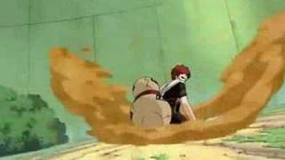 sasuke, rock lee vs gaara