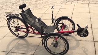 ZZMERCK M-009 Recumbent trike show.