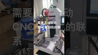 ChinaCNCzone ATC Steel Mini 5 Axis CNC Machine with automatic tool changer