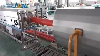 #MPP #315 #Pipe #Extrusion #Line salat@Jwell.cn    #JWELL