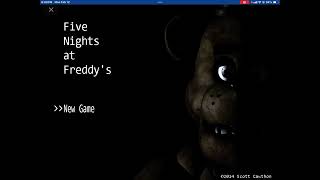 I played fnaf game