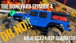 The Boneyard episode 4- Axial scx24 Jeep Gladiator!