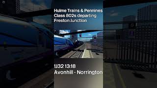 Hulme Trains & Pennines Class 802s departing Freston Junction #shorts