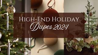 The BEST Holiday Decor Dupes 2024