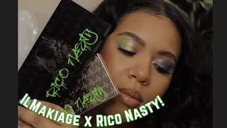 RICO NASTY x IL MAKIAGE FULL COLLECTION | LowFi Palette | Neon Rage Palette | Tiarra Ess