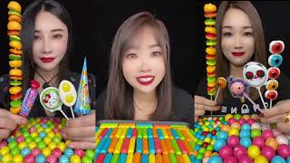 Sweet Candy Snacks P27 🍭🌈🍫🎉#sweet #candy #snacks #asmr #mukbanging