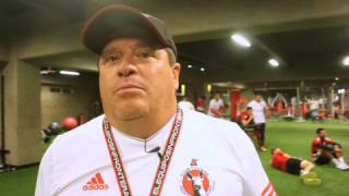 Fan Fan Marisol González con Xolos