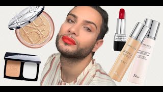 TESTING THE DIOR BACKSTAGE AIRFLASH FOUNDATION SPRAY AND MORE DIOR MAKEUP PRODUCTS 😘