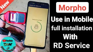 How to used morfo in mobile? Morfo device Mobile me connect kaise kre, And registration kaise kre!!