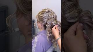 من اومدم با یکی دیگه از اون آموزش خفن ها🥰 نظرتون چیه؟ #hairtutorial #tutorial #hairstyled #bride