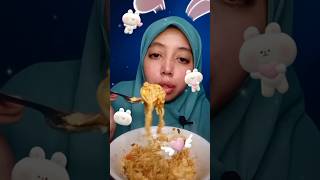 Enaaak🤤 Hack mie thailand #mukbang #mukbangers #mukbangindonesian #hack