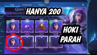 Hoki! Draw Skin Special Natalia Grim Strangler Mobile legends 2020