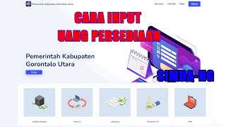 cara input uang persediaan pada simda ng