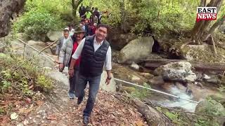 CM Pema Khandu trek to Netan Lhamu Kro trail situated near Rupa in West Kameng dist | East News