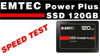 EMTEC SSD POWER PLUS X150 120GB SPEED TEST