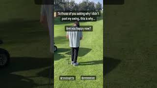 Emma Watson laughing at her brother's golf swing  #emmawatson