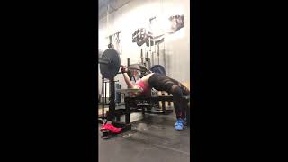 Bench, 3 reps, RPE 8, 67.5 kg