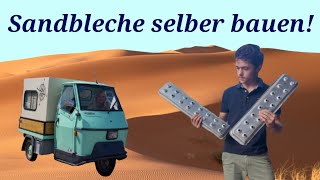 Sandbleche selber bauen! | Ape 50 Camper im Gelände?