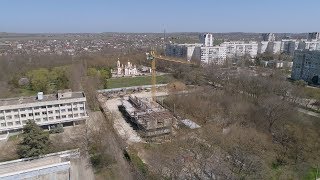 Крымъ 4К: Комсомольскій паркъ и 1-й микрорайонъ Керчи