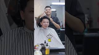 Fade theo kiểu hàn quốc nghe có vẽ hơi lạ à nha #barber hollywoodbarbershop #