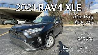 2021 RAV4 XLE Walk Around