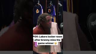 Lebron making sure Bronny don’t do it again 😳😂 #waveywuantv #comedy #bronnyjames