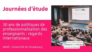 30 ans de politiques de professionnalisation des enseignants : regards internationaux