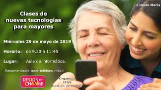 DFC España 2019, Personas mayores y tecnología Colexio Maria Assumpta, Proyecto innovación educativa