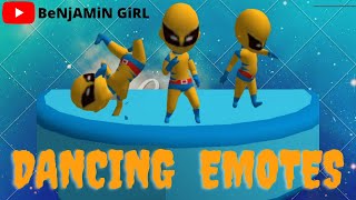 Fun Race 3D || Dancing Emotes || Benjamin Girl.