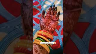 karwachauth special 😍 #shorts #trending #viral #karwachauth #mehendi #surabhimanishvlog