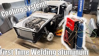 Installing The Custom Radiator On My 1965 FORD MUSTANG GT