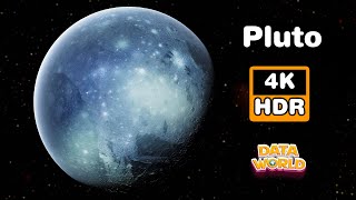 Pluto View From 3D Space: Unveiling the Mysteries of the Dwarf Planet | Pluto 4K HDR