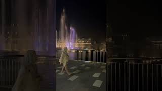 Крупнейший в мире светомузыкальный фонтан The Palm Fountain ⛲️🐳🇦🇪