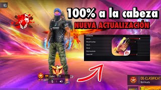 ✅ SENSIBILIDAD ACTUALIZADA⚙️Para dar TODO ROJO en FREE FIRE