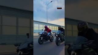 kawasaki ninja h2R Vs kawasaki ninja H2 || #shorts