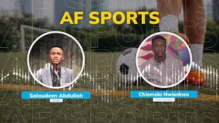 AF SPORTS | 5th PL Match; Arsenal still on fire🔥; Chelsea bad stats; Erling Haaland on fire 🔥