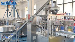 vertical powder doypack bag packing machine