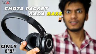 Review Of BOAT Bass Head 900 On Ear Headphone Is This Perfect Under 1000/- ??