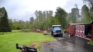 36x36 Monitor Pole Barn Build Part 1 Excavation