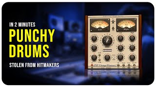 How to Get PUNCHY DRUMS in 1 Minutes!