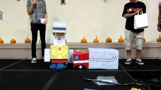 Transformers Kids Halloween Costume transforming 2010