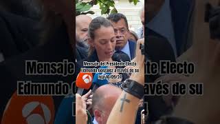 Edmundo González "La Lucha es Hasta el final" #venezuela #edmundogonzalez