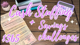 HAPPY MAIL | CASH STUFFING | SAVINGS CHALLENGES | #cash #budget #budgeting #finances #money #2024