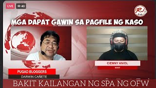 MGA DAPAT GAWIN SA PAGFILE NG KASO NG MGA BIKTIMA NG SCAM ⛔ LIVE DISCUSSION with ATTY. DARWIN CAÑETE