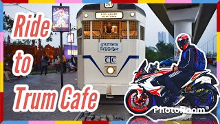 || Ride to Trum Café❤️❤️❤️ || Evening ride ❤️❤️||