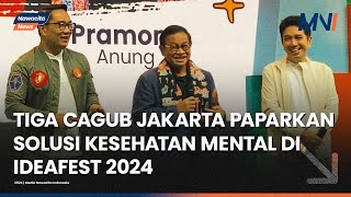 Begini Cara Tiga Cagub Jakarta Atasi Masalah Mental Health Masyarakat