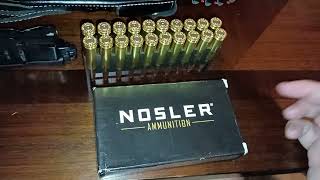 Nosler factory brass is thick and does not chamber well in my Savage 110 bolt action