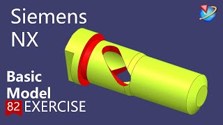 Siemens NX Tutorial for beginners,basic model exercise -82