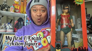 Unboxing my first 1/4 Scale action figure | Robin from the Batman TV series